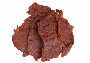#1004-Spicy Fruit Flavored Beef Jerky - khô bò ướp trái cây cay ít.