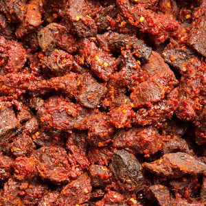 #1008-Spicy Beef Cubes - khô bò ngũ vị hương cục cay.