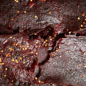 #1013-Spicy BBQ Beef Jerky -  Khô Bò BBQ tiêu sả ớt cay nhiều.