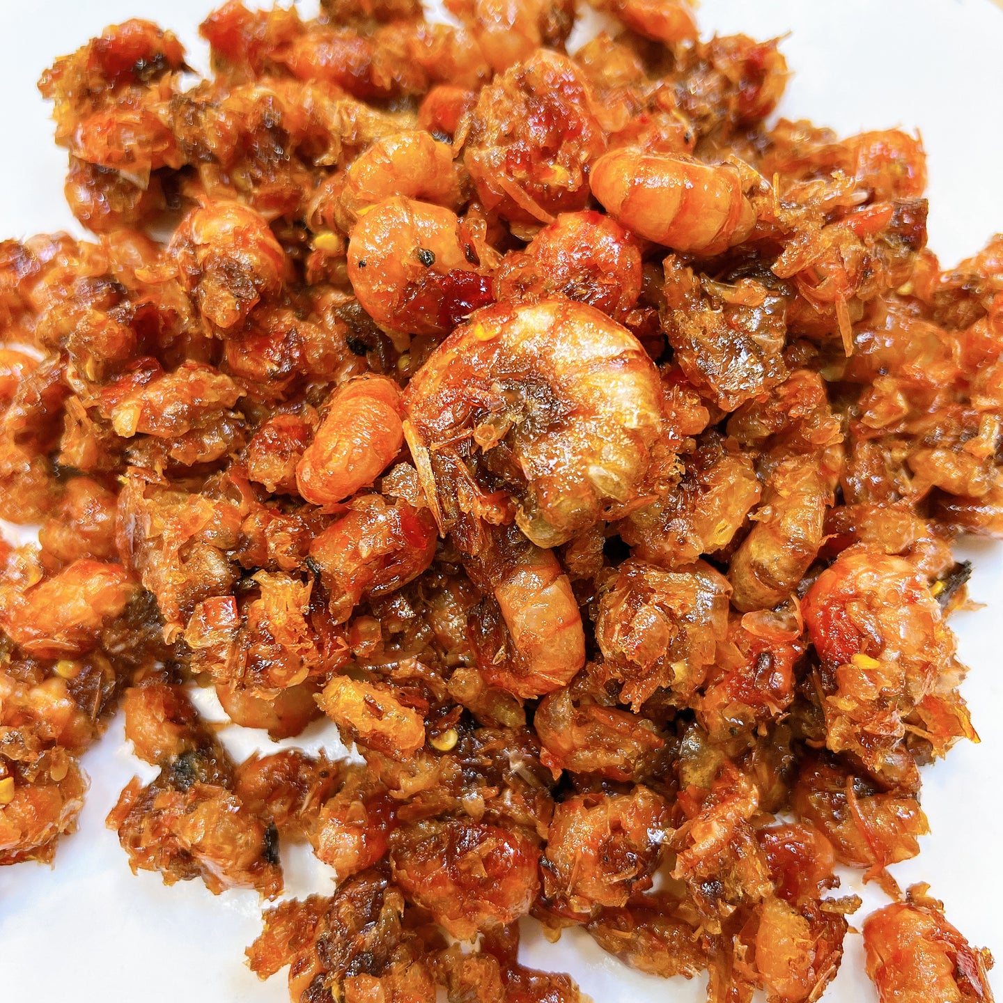 #2016: Spicy Shrimp sweet and sour - Tôm Kho Tộ Rim Me Cay Chua ngọt.